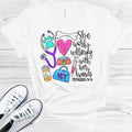 She Works Willingly with Her Hands - Vet Tech Graphic Tee