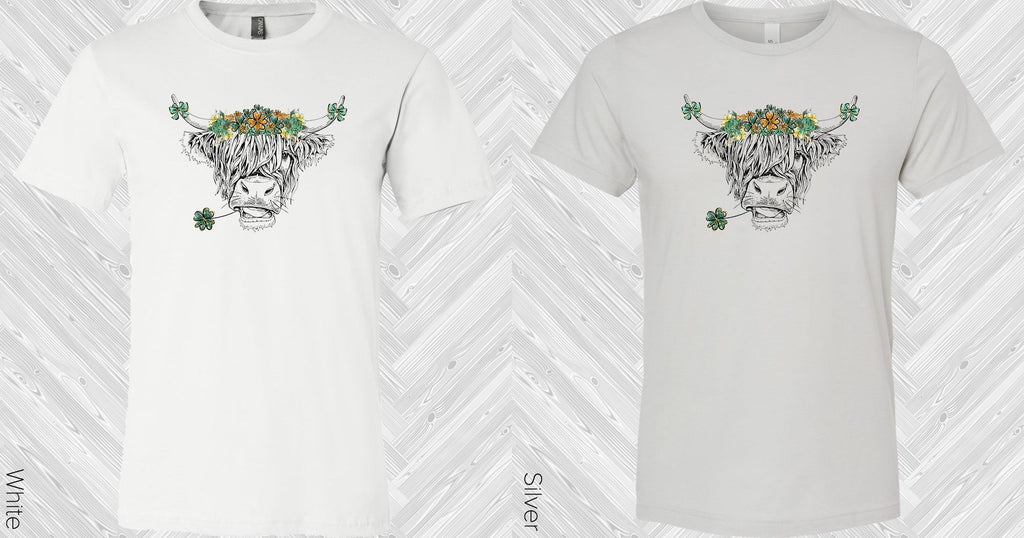 St Patricks Day Cow Graphic Tee