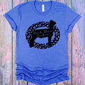 Stock Show Junkie Sheep Graphic Tee