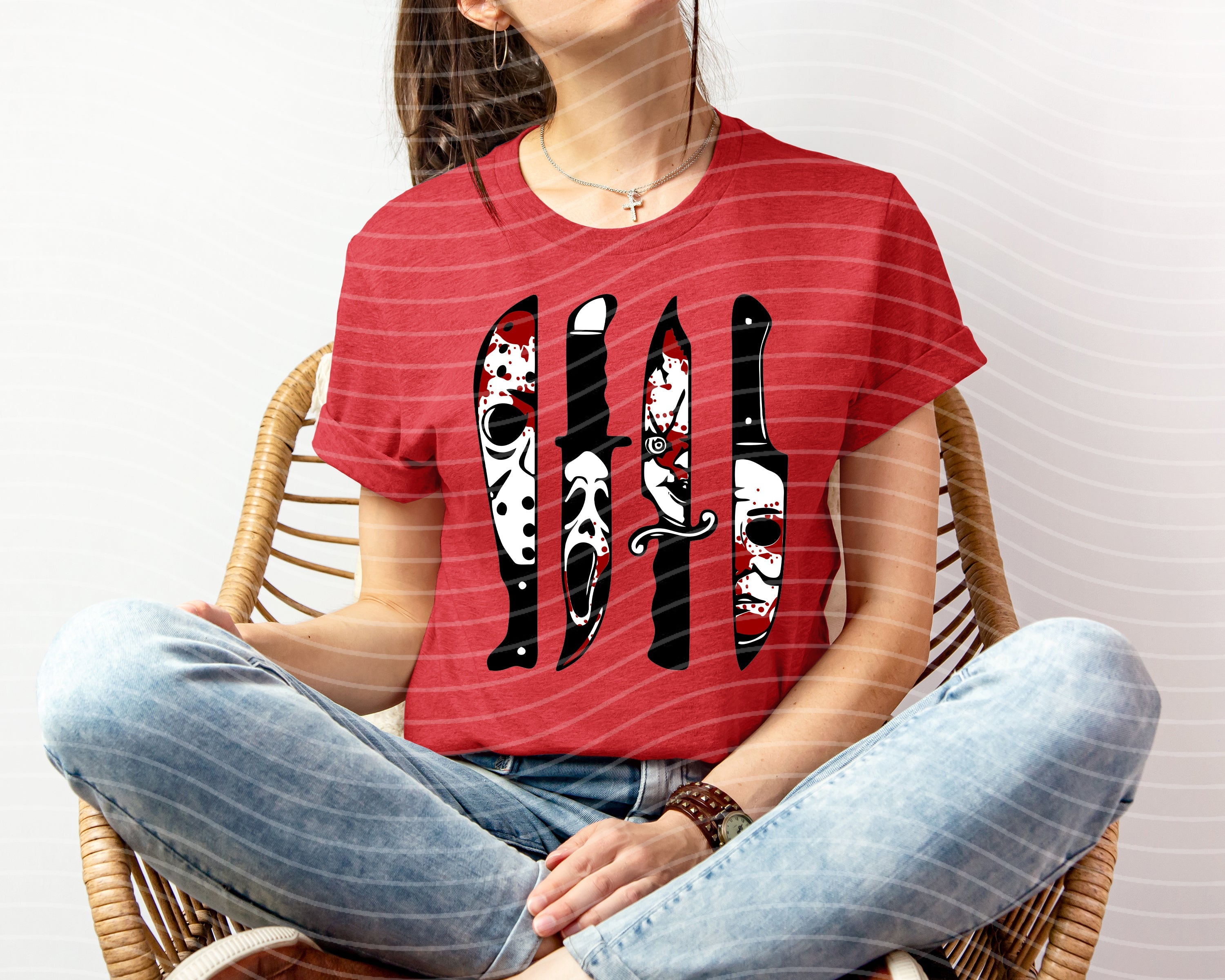 Horror Knives Graphic Tee