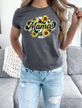 Mama Sunflower Graphic Tee