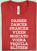 Drunken Reindeer Graphic Tee
