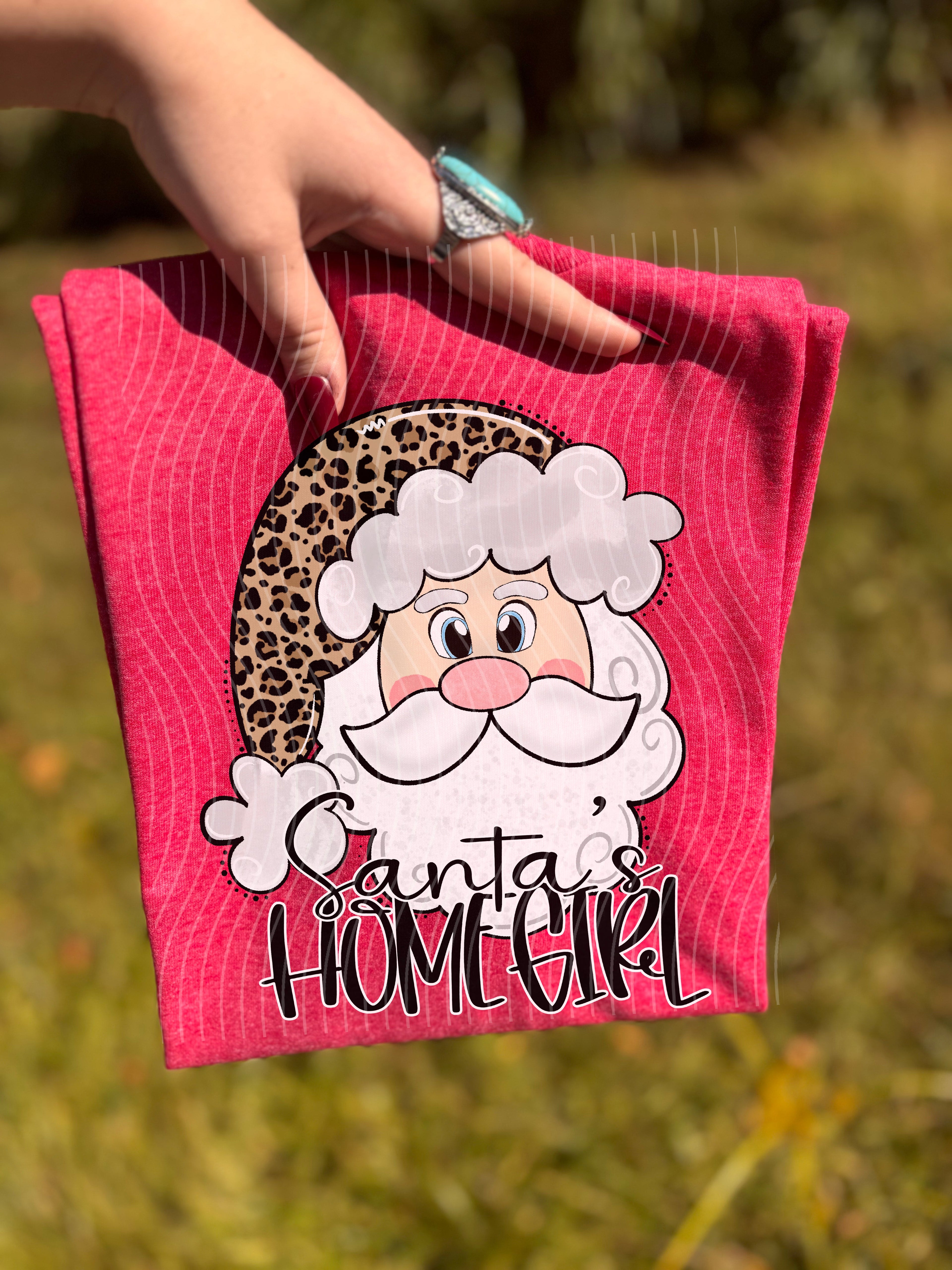 Santa's Homegirl Graphic Tee