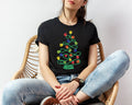 Paws Christmas Tree Graphic Tee