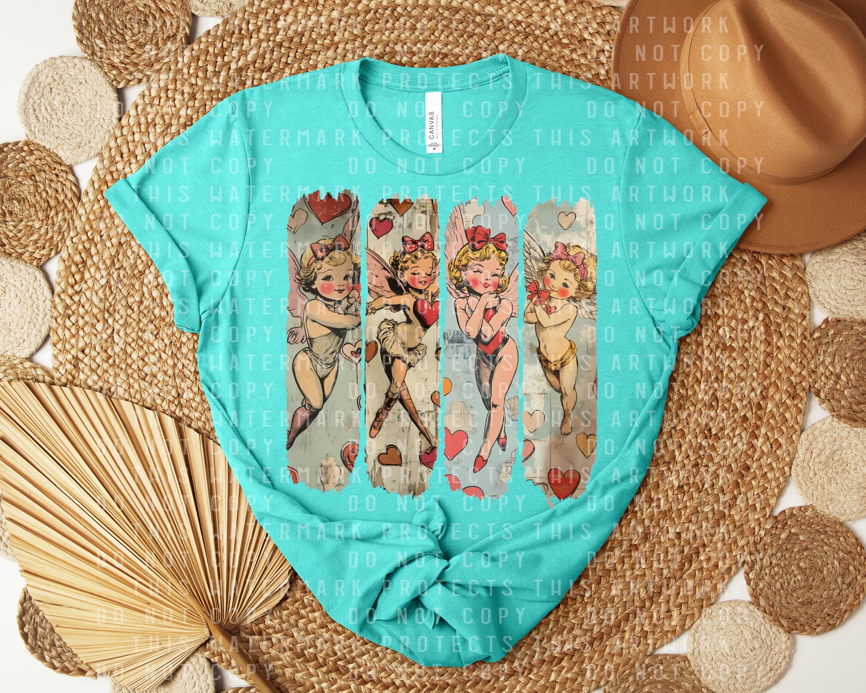 Cupid Angels Graphic Tee