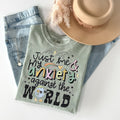 Just Me & My Anxiety Against the World Graphic Tee