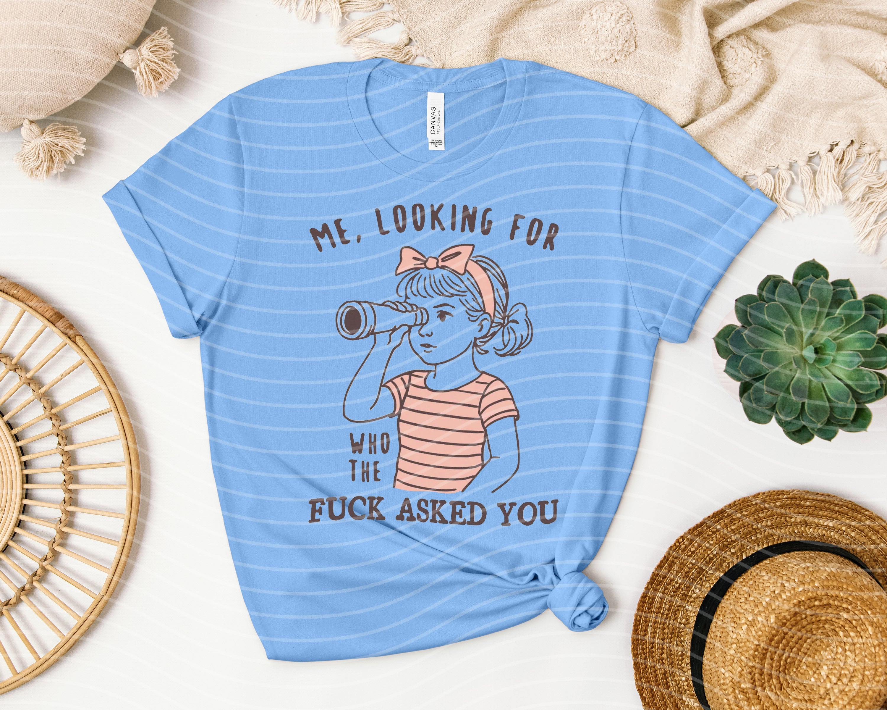 Me Looking for Who the F*** Asked You Graphic Tee