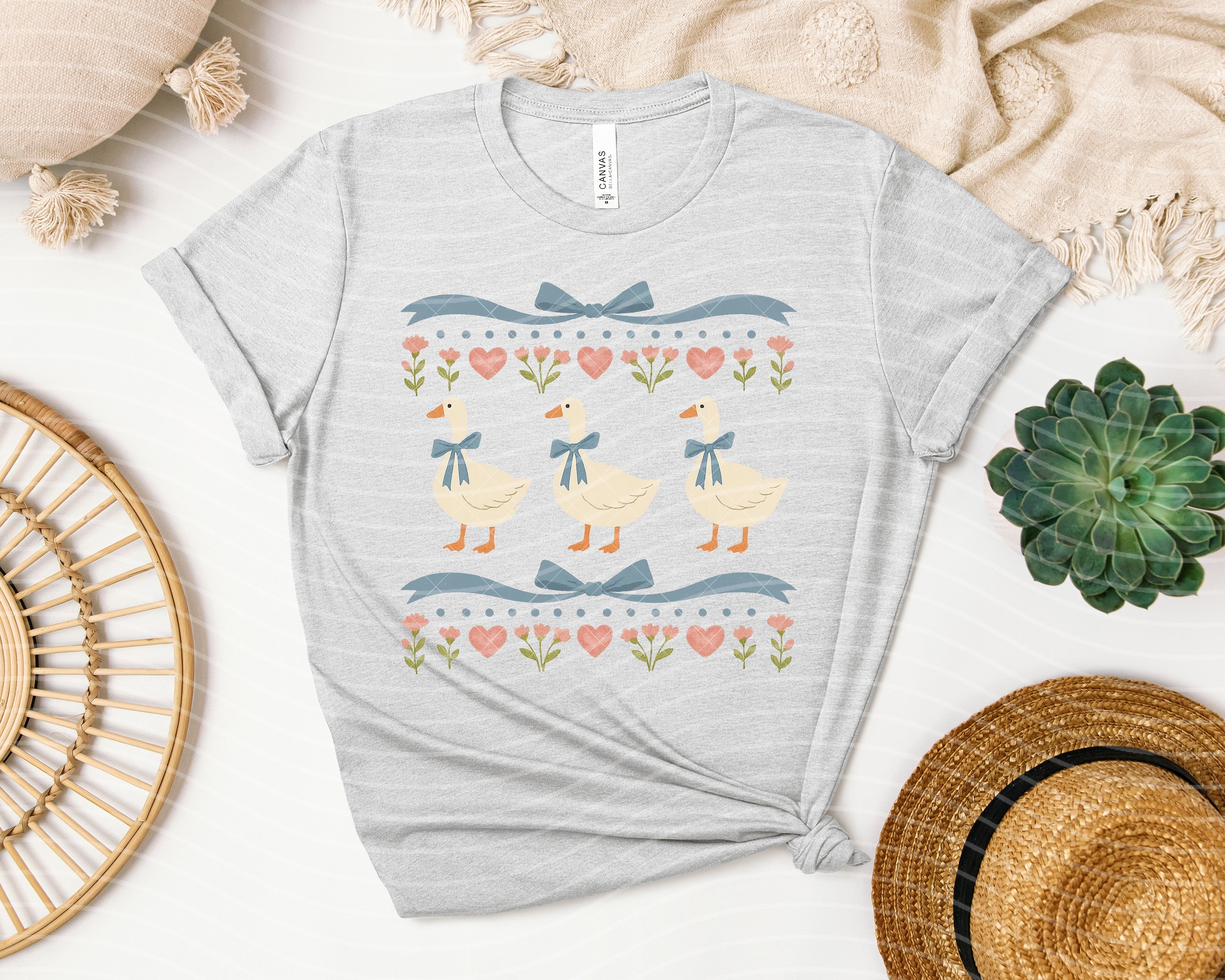 Vintage Geese Graphic Tee
