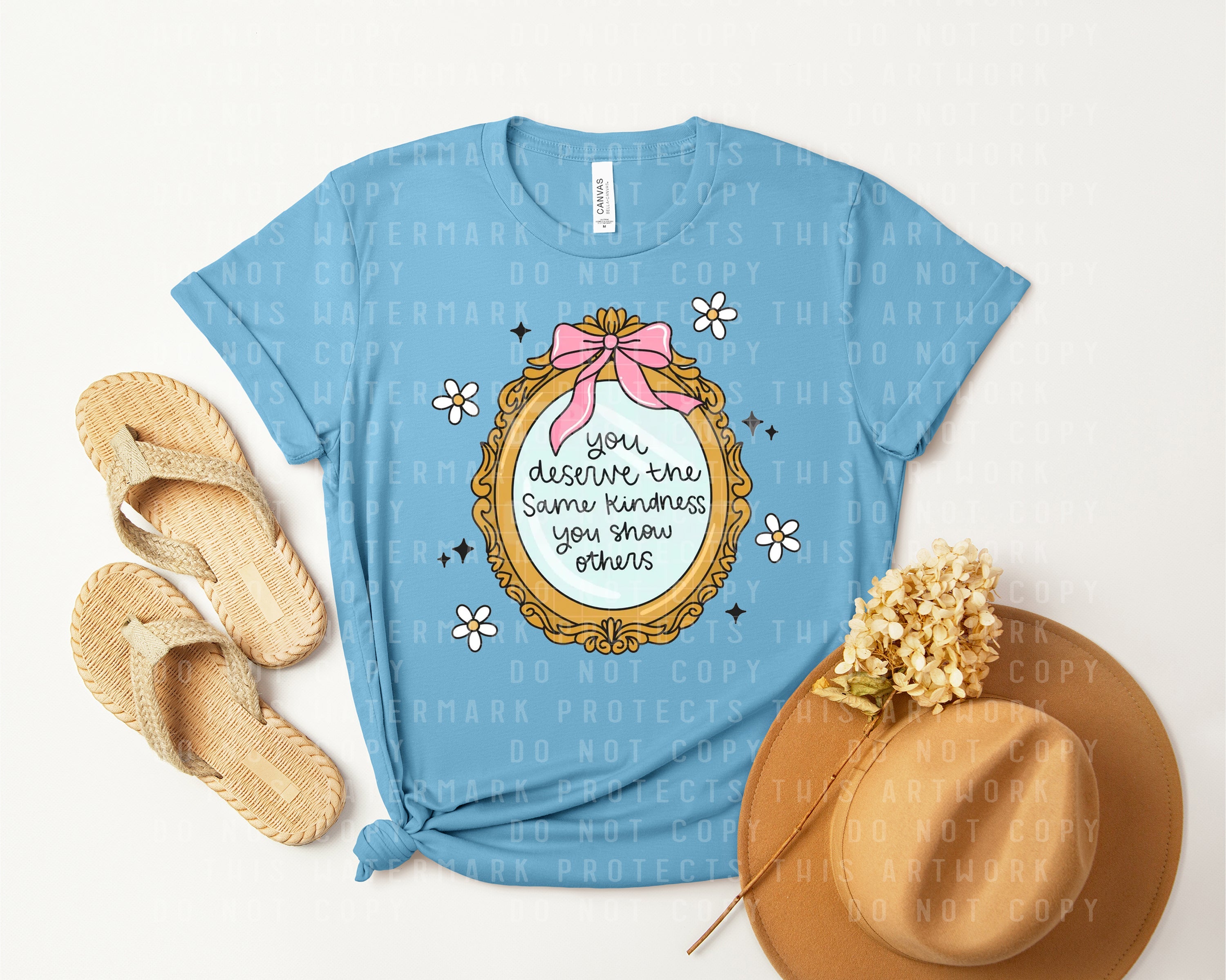 You Deserve the Same Kindness You Show Others Graphic Tee