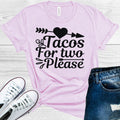 Tacos for Two Please Graphic Tee