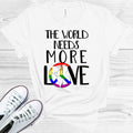 The World Needs More Love Graphic Tee