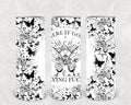 There it Goes 20 oz Skinny Tumbler