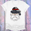 Thin Red Line Santa Graphic Tee