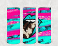 Turquoise Mouth 20 oz Skinny Tumbler