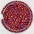 Car Coaster Set - Valentine Leopard