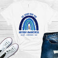We Wear Blue for Autism Awareness Graphic Tee