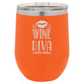 Wine Diva 12 oz Polar Camel Wine Tumbler