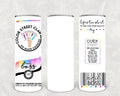 Color Street Claw Nail Boss 20 oz Skinny Tumbler