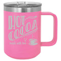 Hot Cocoa 15 oz Polar Camel Coffee Mug with Sliding Lid