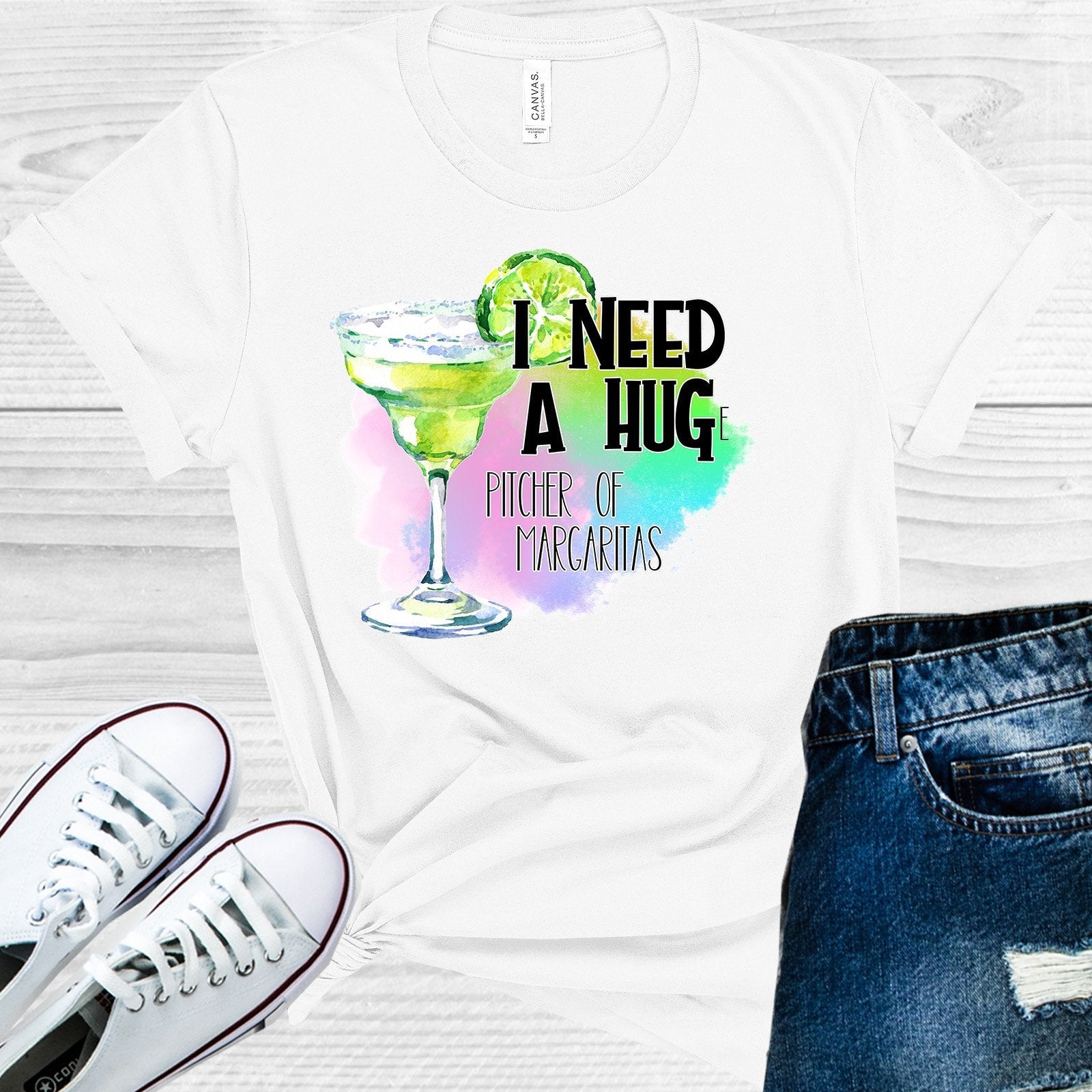 I Need a Huge Pitcher of Margaritas Graphic Tee