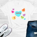 True Crime Valentine Hearts Graphic Tee