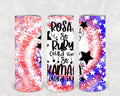 Rosa Sat so Ruby Could Walk so Kamala Could Run 20 oz Skinny Tumbler