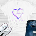 Nurse Peace Love Save Lives Graphic Tee