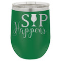 Sip Happens 12 oz Polar Camel Wine Tumbler