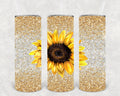 Sunflower 20 oz Skinny Tumbler